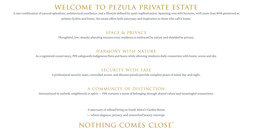0 Bedroom Property for Sale in Pezula Private Estate Western Cape